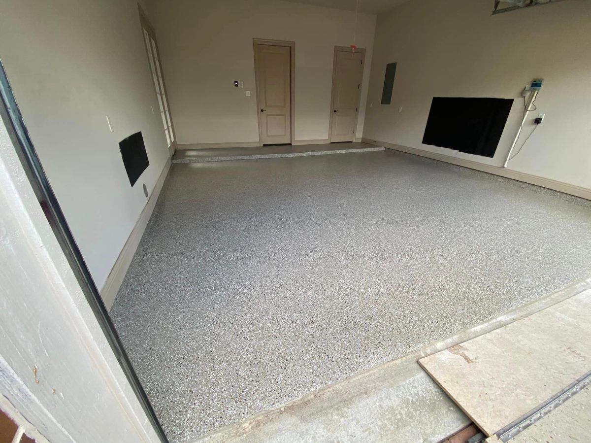 Coated floor